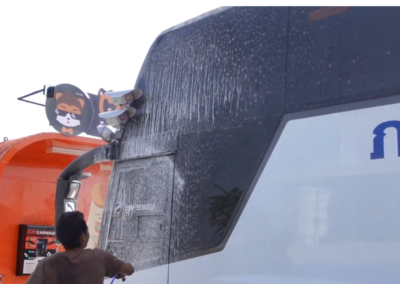 ล้างรถ แยกนิคมลำพูน